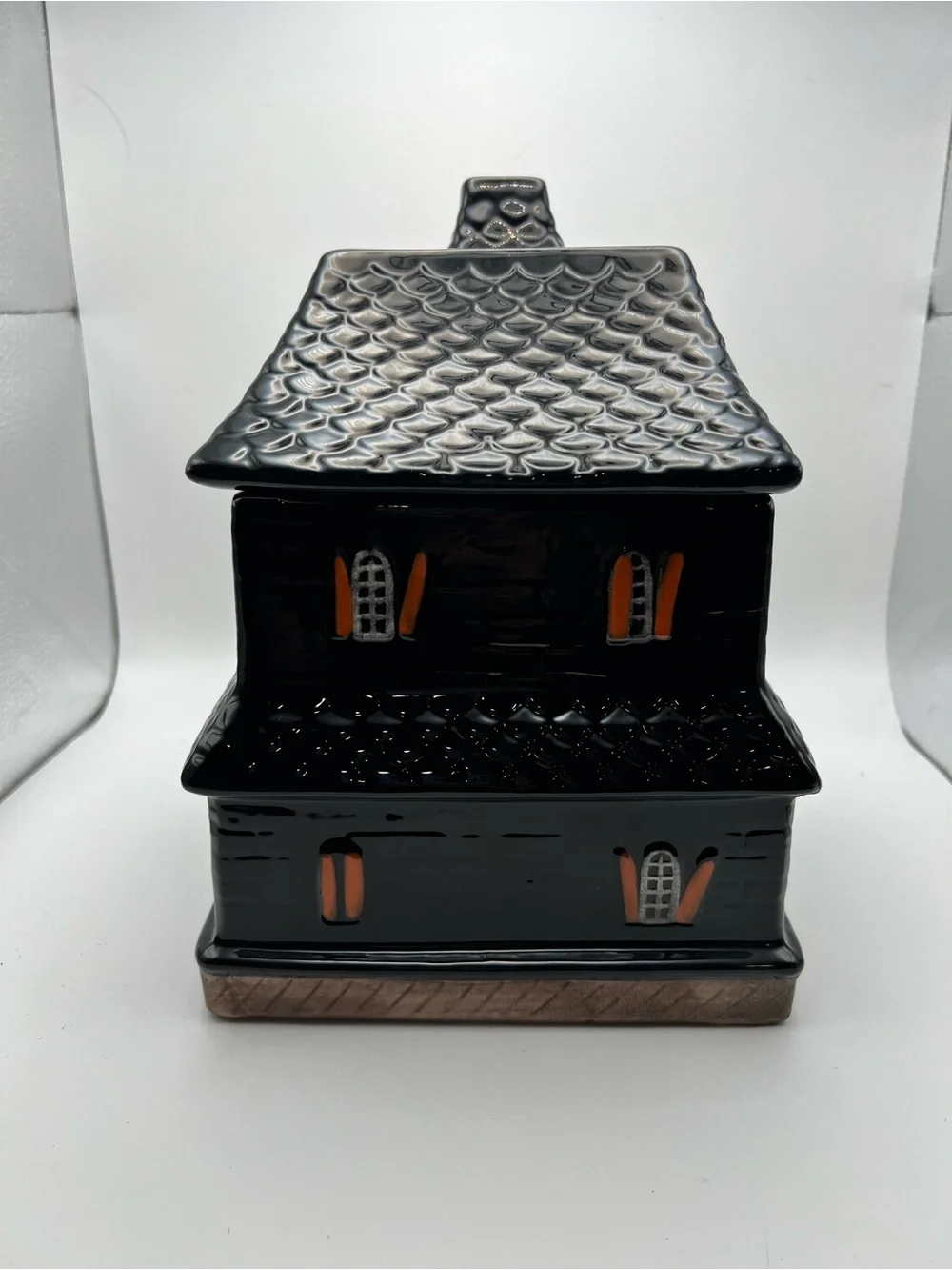 Halloween Ceramic Haunted House Cookie Jar - Haunted House